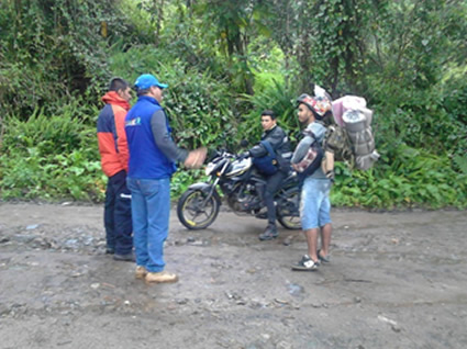 Se cumplió con la segunda etapa del Censo en el Cañón del Combeima