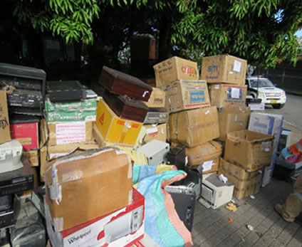 Llantas, luminarias y periféricos fue la mayor demanda en la 2da jornada de recolección pos consumo