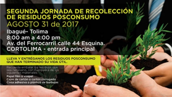 Esperamos su participación en la Segunda Jornada de Recolección de Residuos Posconsumo