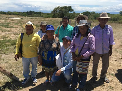 CORTOLIMA entrega reservorio a la comunidad de "Santa Marta el Palmar", municipio de Coyaima #Tolima