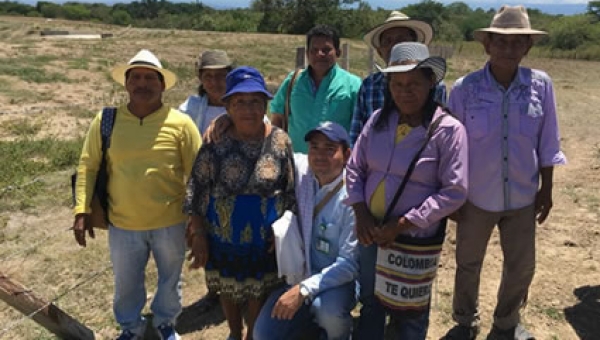 CORTOLIMA entrega reservorio a la comunidad de "Santa Marta el Palmar", municipio de Coyaima #Tolima