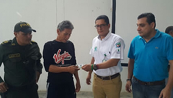 588 mineros de subsistencia en Ataco Tolima recibieron carné que lo acredita para ejercer la actividad