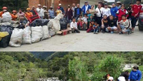 "El llamado es a que hagamos una adecuada disposición de las basuras y protejamos las rondas de nuestros ríos"