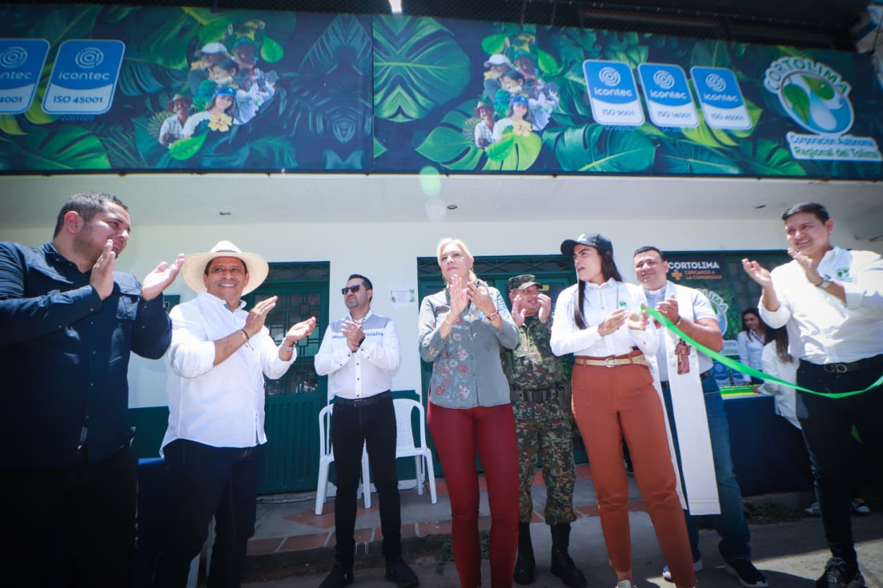 Cortolima inaugura en Chaparral nueva sede de la Oficina Territorial Sur